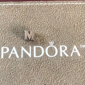 Pandora “M” Charm